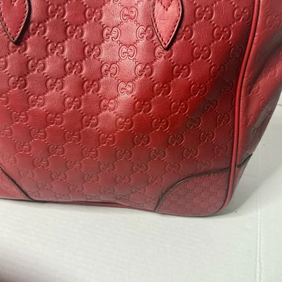 Gucci GG 2 way  leather tote bag - Picture 6 of 17